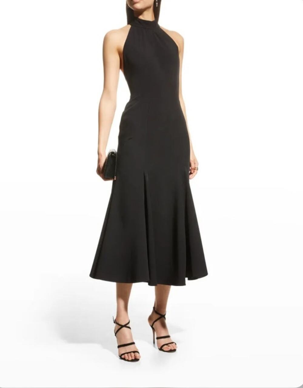 Milly Penelope High-Neck Cady Dress Sz 12